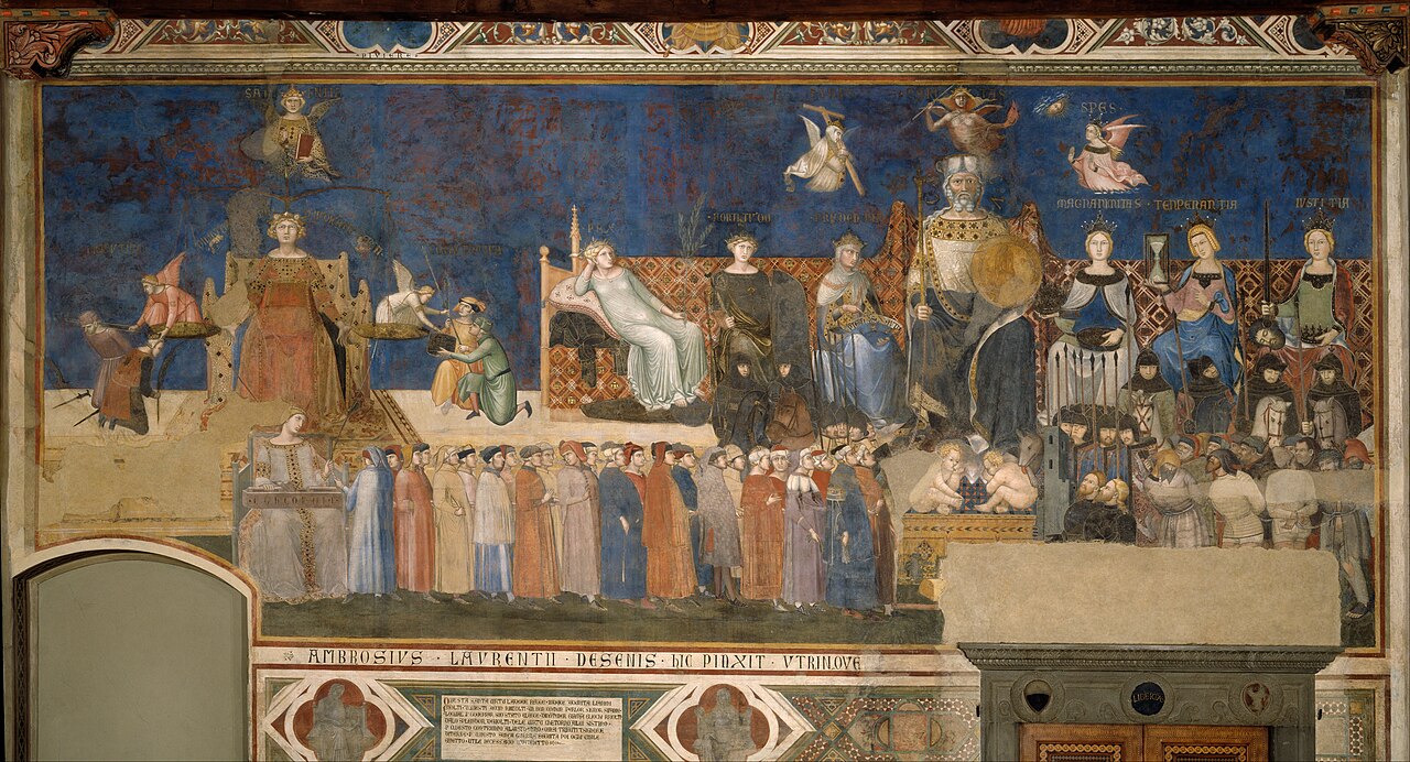 Lorenzetti's Allegory of Good Government fresco