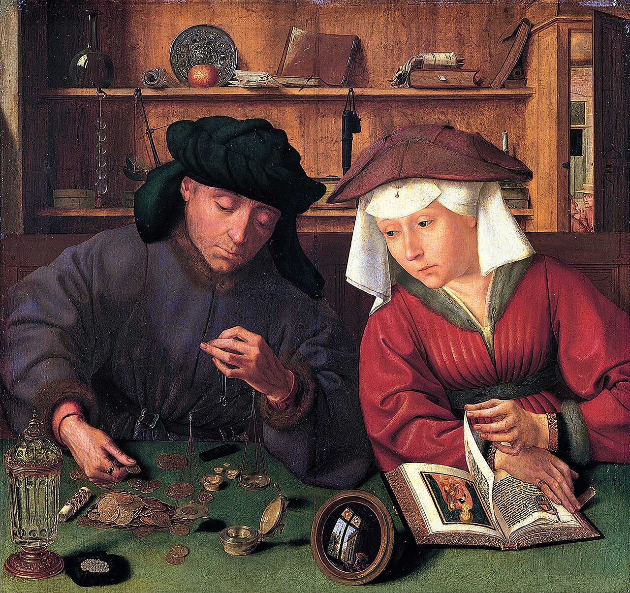 Massys' The Moneylender and His Wife