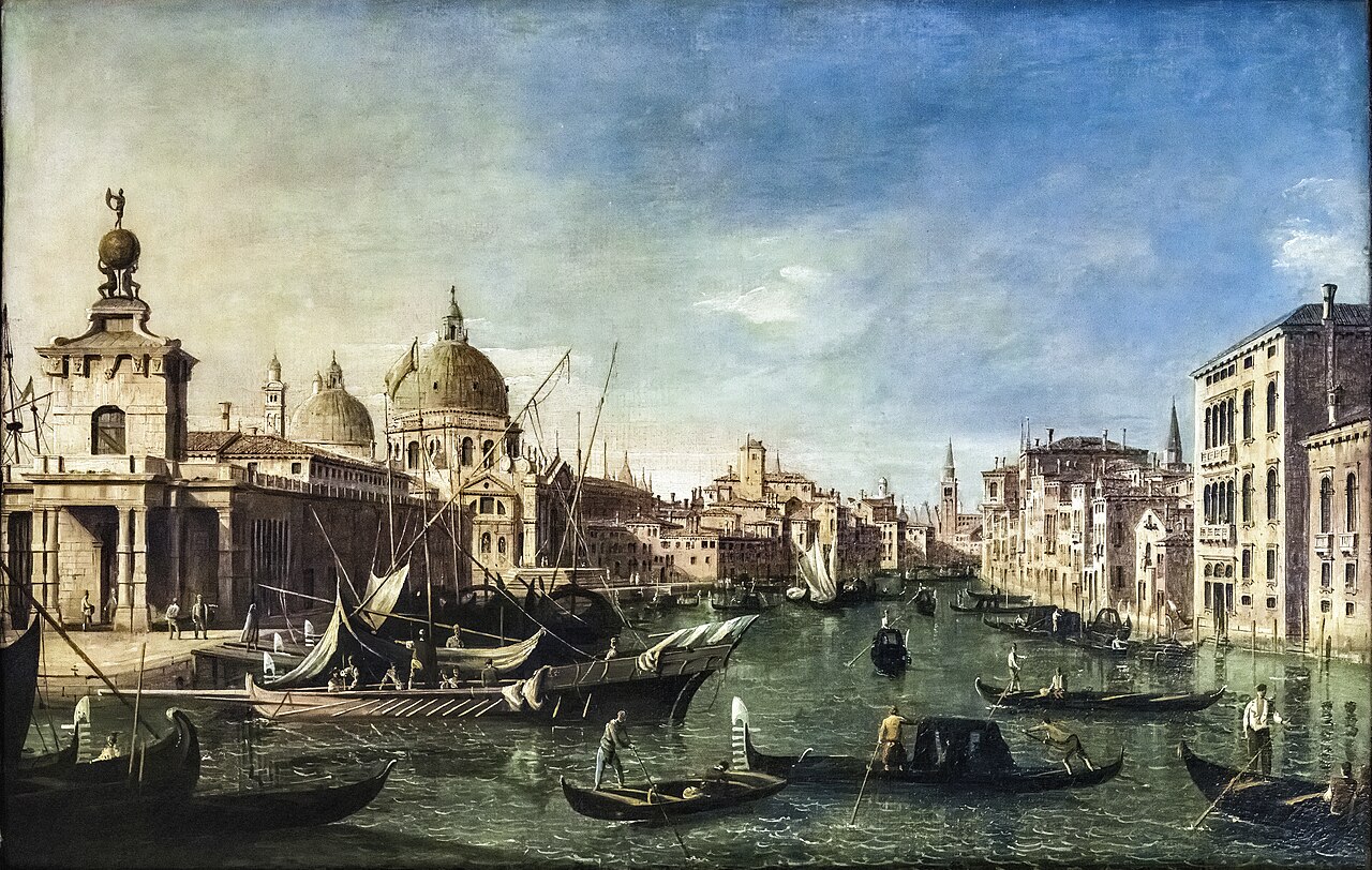 Bellotto's view of the Grand Canal in Venice